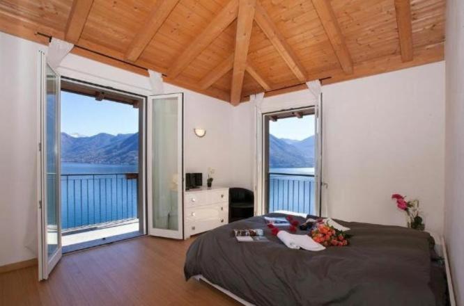 Appartamento Luxury Penthouse With Big Terrace Argegno Esterno foto